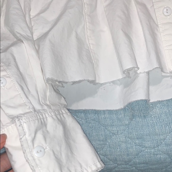 SOLD!! Current Elliot Distressed Button Down Shirt - Picture 12 of 12